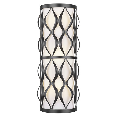 Z-Lite Z-Lite Harden Matte Black Sconce 1948-3S-MB