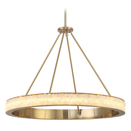 Minka Lavery Divinely 36-Inch LED Chandelier in Celeste Brass by Minka Lavery 3888-776-L