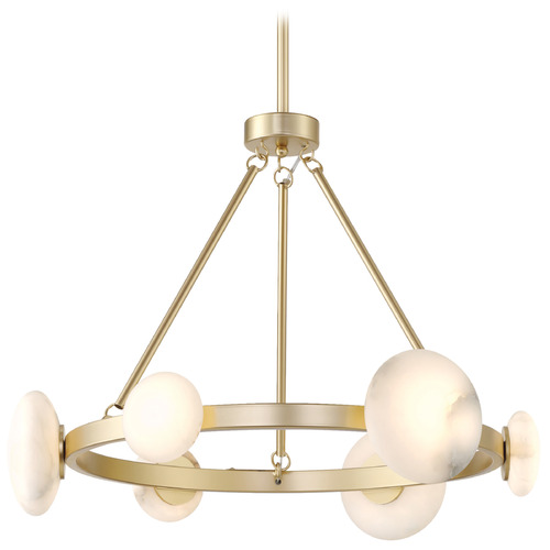 Minka Lavery Zill 6-Light Chandelier in Lily Gold by Minka Lavery 3596-864-L