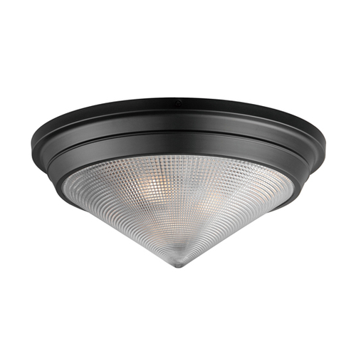 Maxim Lighting Hargreaves 16.50-Inch Flush Mount in Black by Maxim Lighting 10399PRBK