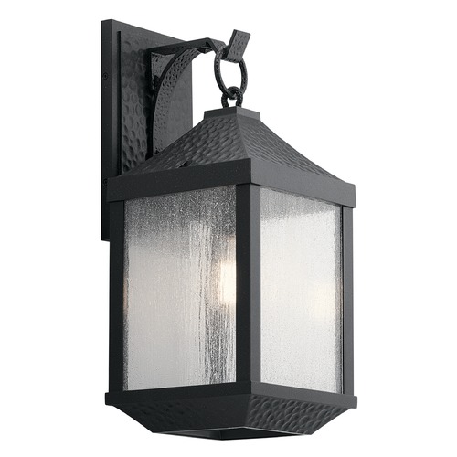 Kichler Lighting Springfield 21.25-Inch Distressed Black Outdoor Wall Light by Kichler Lighting 49986DBK