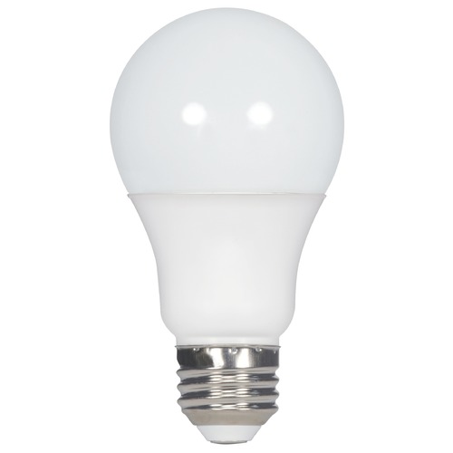 Satco Lighting 9.5W A19 LED 3000K 760 Lumens Medium Base 220-Degree 120V 10-pack by Satco Lighting S11410