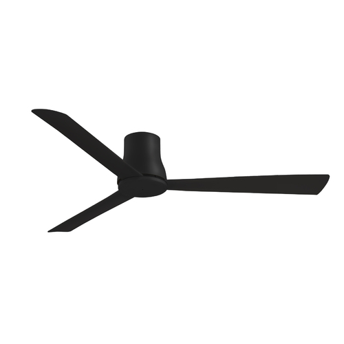 Minka Aire Simple Flush 60-Inch Outdoor Ceiling Fan in Coal Black by Minka Aire F874-CL