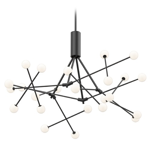 Kuzco Lighting Moto Black LED Chandelier by Kuzco Lighting CH97139-BK