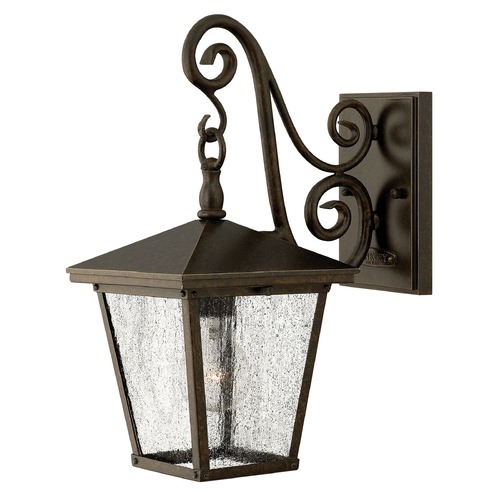 Hinkley Seeded Glass Outdoor Wall Light Bronze by Hinkley Lighting 1430RB