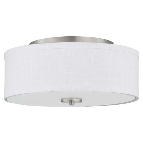 Progress Lighting Inspire LED Brushed Nickel LED Flush Mount by Progress Lighting P350135-009-30