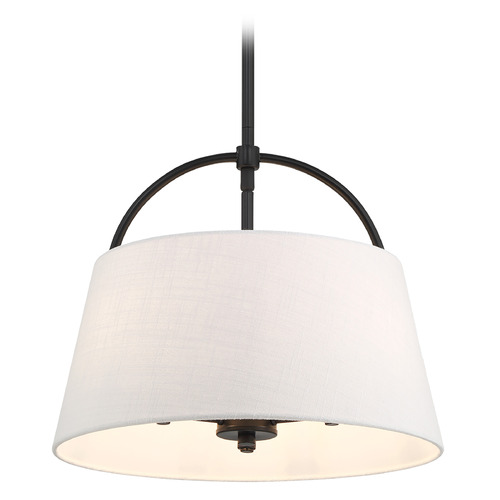 Minka Lavery Headington 3-Light Pendant in Coal Black by Minka Lavery 5395-66A