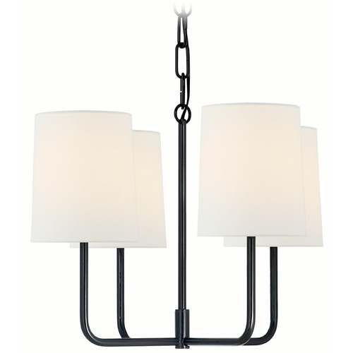 Visual Comfort Signature Collection Visual Comfort Signature Collection Barbara Barry Go Lightly Charcoal Chandelier BBL5080C-L