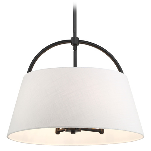 Minka Lavery Headington 4-Light Pendant in Coal Black by Minka Lavery 5396-66A