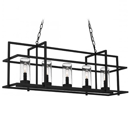 Quoizel Lighting Quoizel Lighting Damien Earth Black Outdoor Hanging Light DMN3537EK