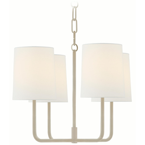 Visual Comfort Signature Collection Visual Comfort Signature Collection Barbara Barry Go Lightly China White Chandelier BBL5080CW-L