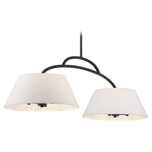 Minka Lavery Headington 6-Light Linear Light in Coal Black by Minka Lavery 5398-66A