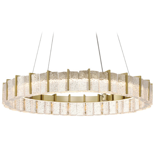 Minka Lavery Sevryn 28-Inch LED Pendant in Soft Brass by Minka Lavery 2415-695-L