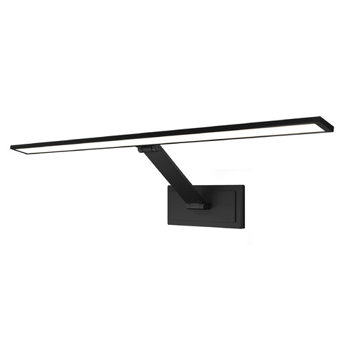 Modern Forms by WAC Lighting Modern Forms Diver Black LED Picture Light PL-38524-30-BK