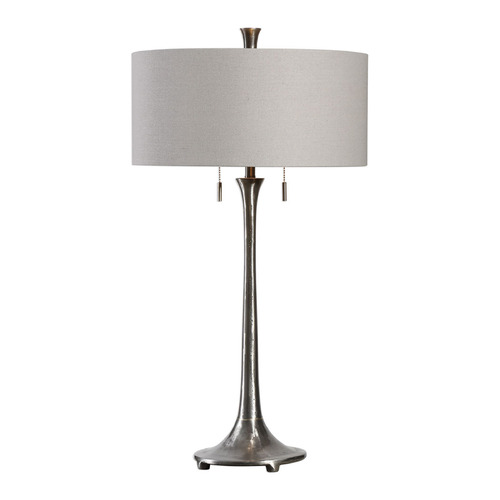 Uttermost Lighting Aliso Natural Solid Cast Iron Table Lamp by Uttermost Lighting 27786