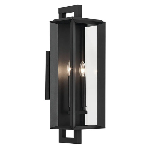 Kichler Lighting Kroft 24-Inch Outdoor Wall Light in Textured Black by Kichler Lighting 59133BKT