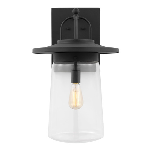 Generation Lighting Tybee 22.25-Inch Black LED Outdoor Wall Light by Generation Lighting 8808901EN7-12