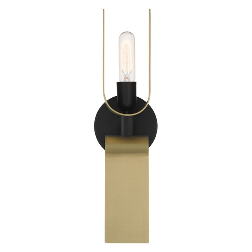 Designers Fountain Lighting Designers Fountain U Turn Matte Black Vertical Bathroom Light D263M-2WS-MB