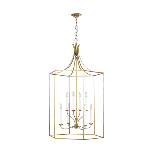 Visual Comfort Studio Collection Alexa Hampton Bantry Extra Large Pendant in Antique Gild by Visual Comfort Studio AC1038ADB
