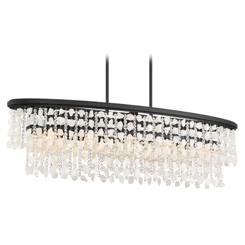 Minka Lavery Shimmering Elegance 5-Light Linear Light in Sand Coal by Minka Lavery 6707-66