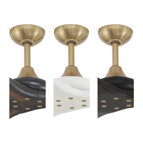 Minka Aire Finish Kit for Vapor Damp Rated Fans in Soft Brass by Minka Aire A662-SBR