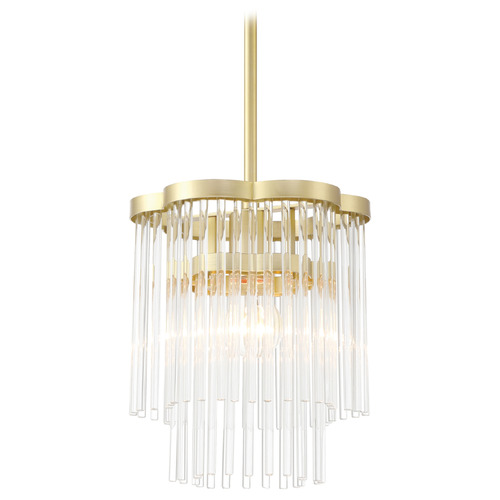 Minka Lavery Minka Lavery Azura Heirloom Brass Mini-Pendant Light 5457-856