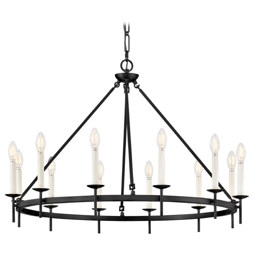 Hinkley Hinkley Copley Black LED Chandelier 47476BK