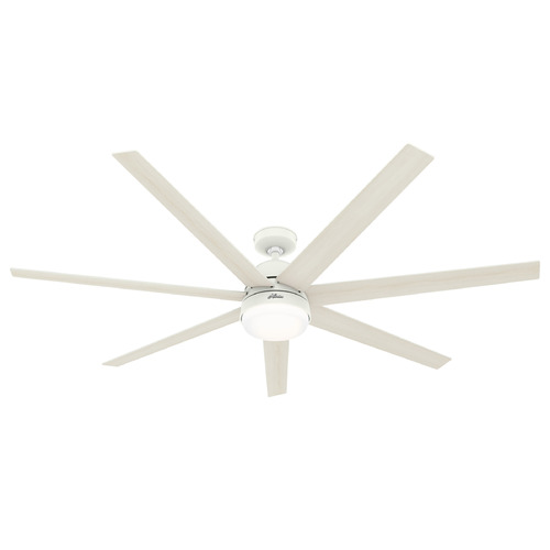 Hunter Fan Company Phenomenon 70-Inch LED Smart Fan in Matte White by Hunter Fan Company 51378
