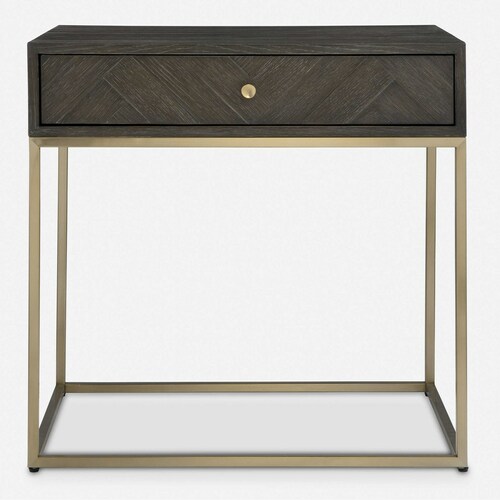 Uttermost Lighting Armistead Side Table in Brushed Brass by Uttermost Lighting 24989