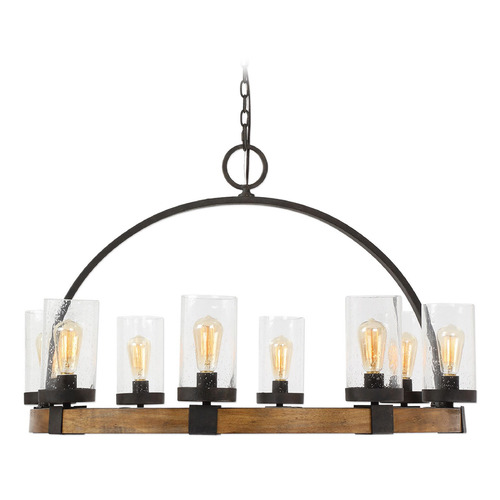 Uttermost Lighting Kalizma Home Atwood Deep Weathered Bronze Chandelier by Uttermost Lighting 22133