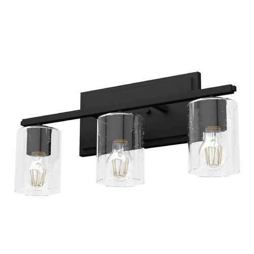 Hunter Fan Company Hunter Fan Company Kerrison Natural Black Iron Bathroom Light 48030