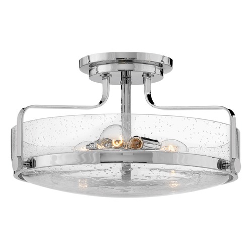 Hinkley Harper 18-Inch Chrome Semi-Flush Mount by Hinkley Lighting 3643CM-CS