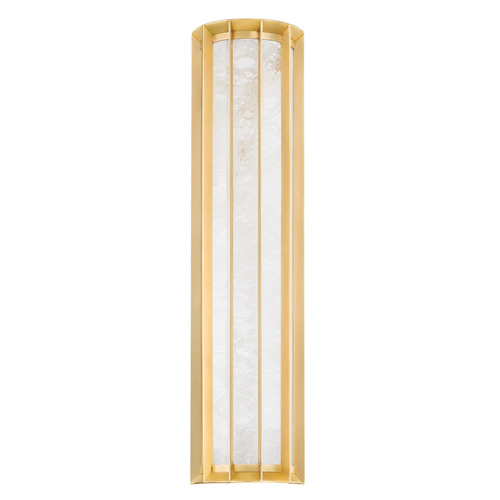 Corbett Lighting Corbett Lighting Leda Vintage Brass LED Vertical Bathroom Light 346-24-VB
