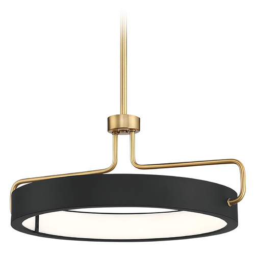 Eurofase Lighting Pemberton Convertible 18-Inch Pendant in Brass by Eurofase Lighting 37083-014