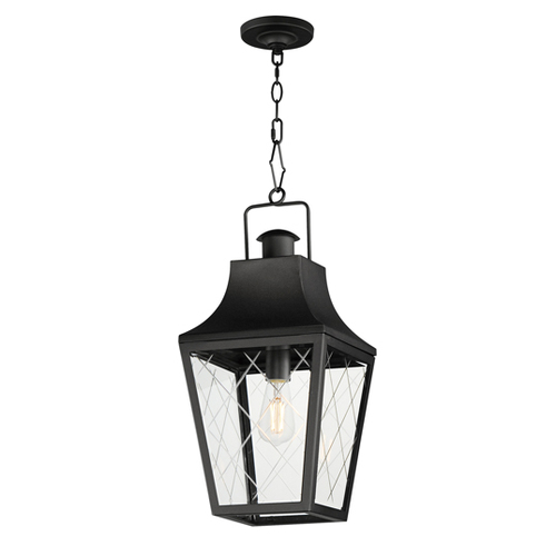 Maxim Lighting Storybook 20.50-Inch Outdoor Hanging Light in Black by Maxim Lighting 30369CLBK