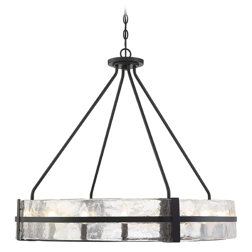 Savoy House Hudson 12-Light Matte Black Pendant by Savoy House 7-1851-12-89