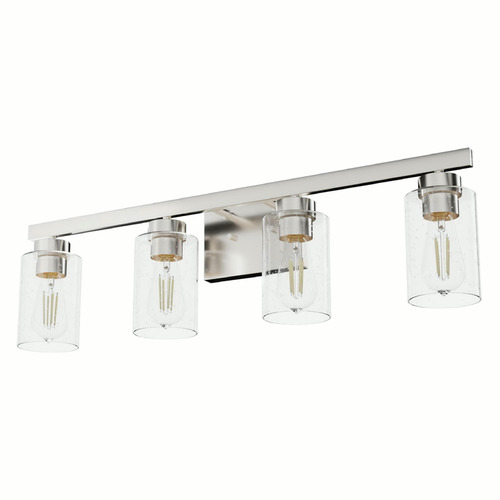 Hunter Fan Company Hunter Fan Company Hartland Brushed Nickel Bathroom Light 13080