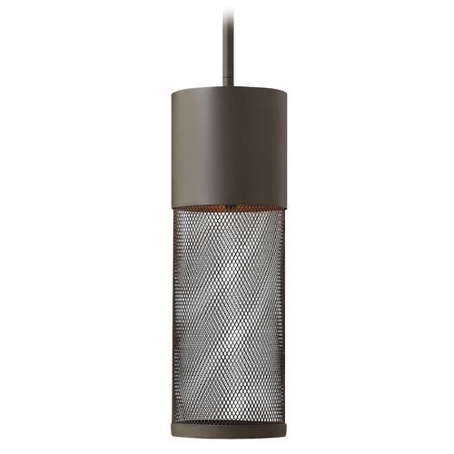 Hinkley Modern Outdoor Hanging Light in Buckeye Bronze by Hinkley Lighting 2302KZ
