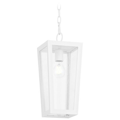 Quorum Lighting Bravo White Outdoor Hanging Light by Quorum Lighting 716-6-6