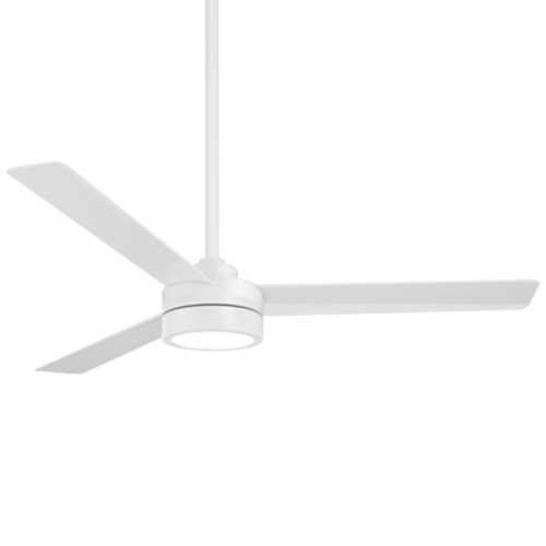 Minka Aire Roto 52-Inch LED Ceiling Fan in Flat White by Minka Aire F535L-WHF