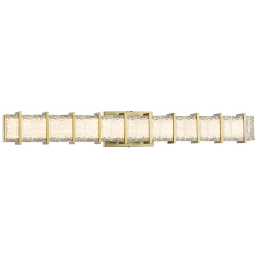 Minka Lavery Minka Lavery Sevryn Soft Brass LED Vertical Bathroom Light 2414-695-L