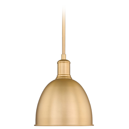 Z-Lite Sawyer Classic Brass Mini Pendant by Z-Lite 4500P8-CB