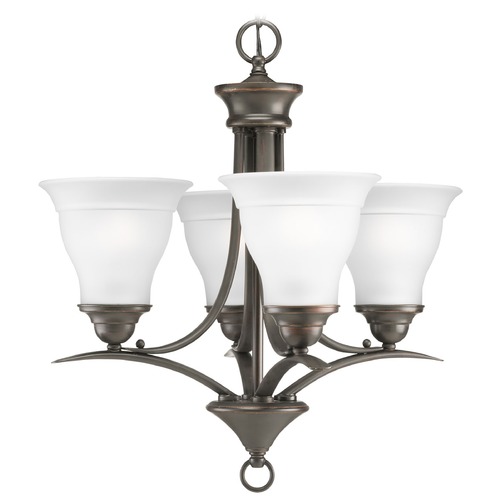 Progress Lighting Trinity 19-Inch Chandelier in Antique Bronze by Progress Lighting P4326-20