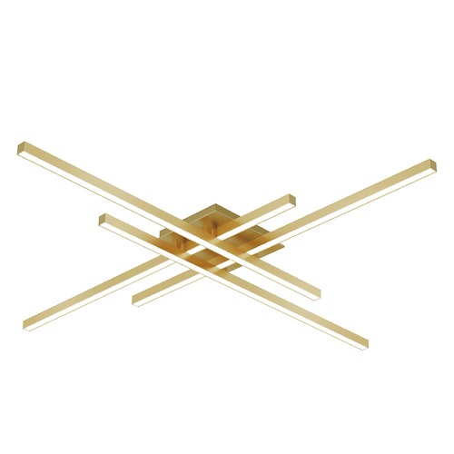 Kuzco Lighting Vega Minor Gold LED Semi-Flush Mount by Kuzco Lighting FM18232-GD