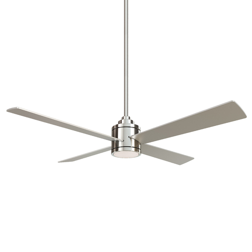 Minka Aire Falco 54-Inch LED Ceiling Fan in Brushed Nickel by Minka Aire F796L-BN/SL