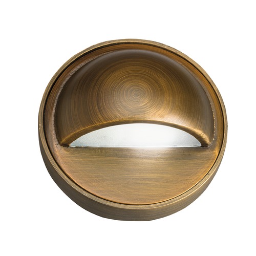 Kichler Lighting 3.50-Inch 12V Centennial Brass Deck Light by Kichler Lighting 15477CBR
