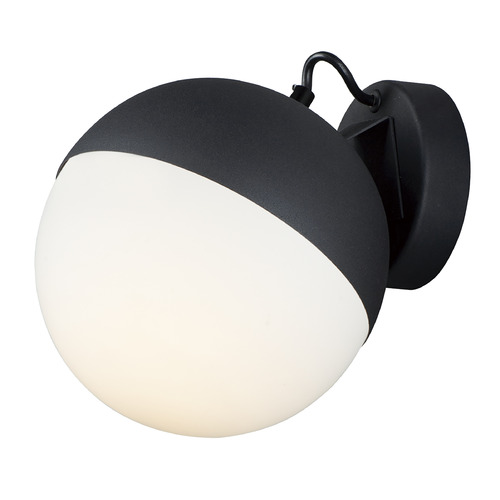 ET2 Lighting Half Moon LED Wall Sconce in Black by ET2 Lighting E20369-92BK