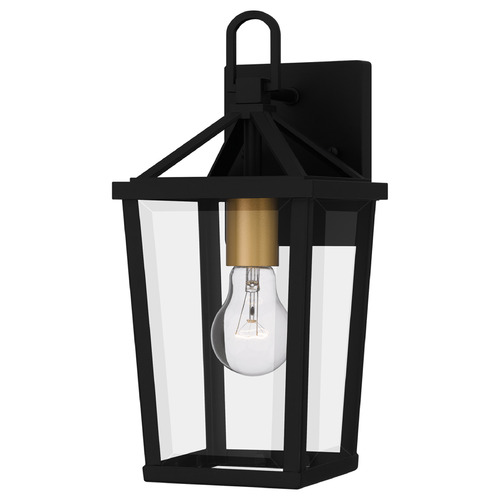 Quoizel Lighting Quoizel Lighting Hull Matte Black Outdoor Wall Light HUL8406MBK