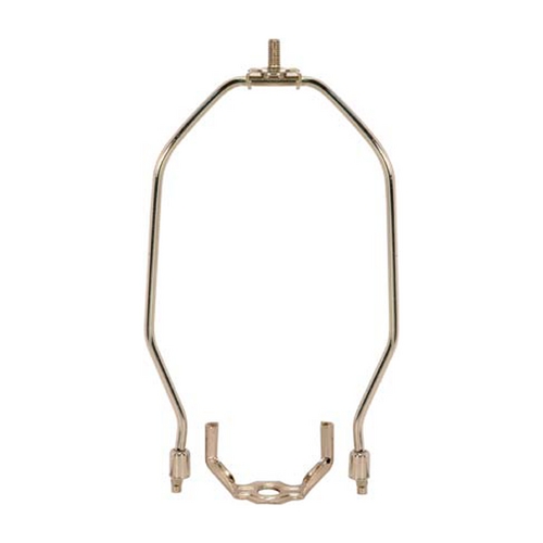 Satco Lighting Heavy Duty Harp for Table and Floor Lamps - 11-Inch in Nickel by Satco Lighting 90/2004