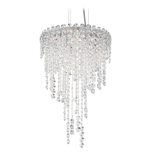 Schonbek Lighting Schonbek Worldwide Lighting Chantant Polished Stainless Steel Pendant Light CH1211N-401O